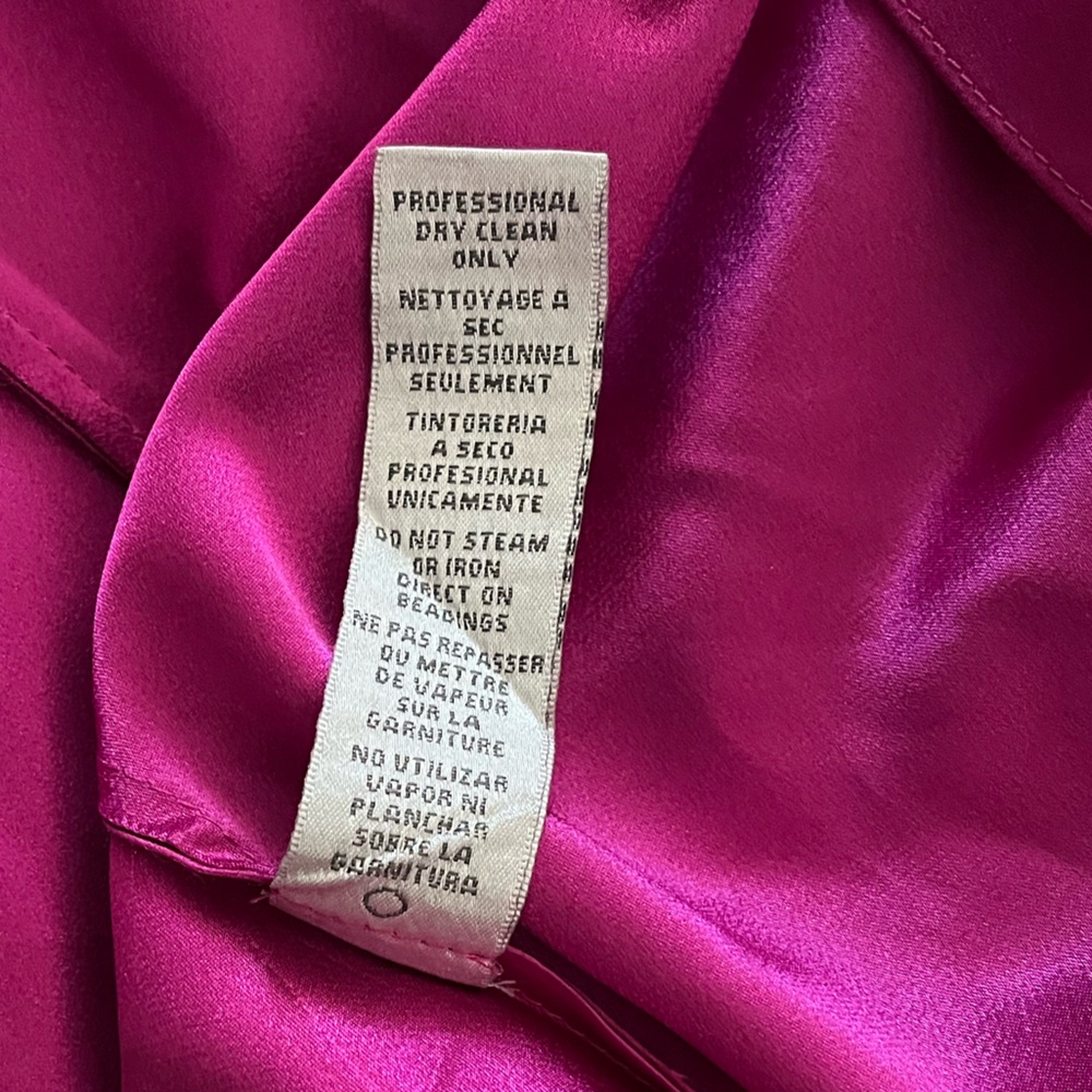 Badgley Mischka Silk Halter Maxi Dress - Picture 10 of 10